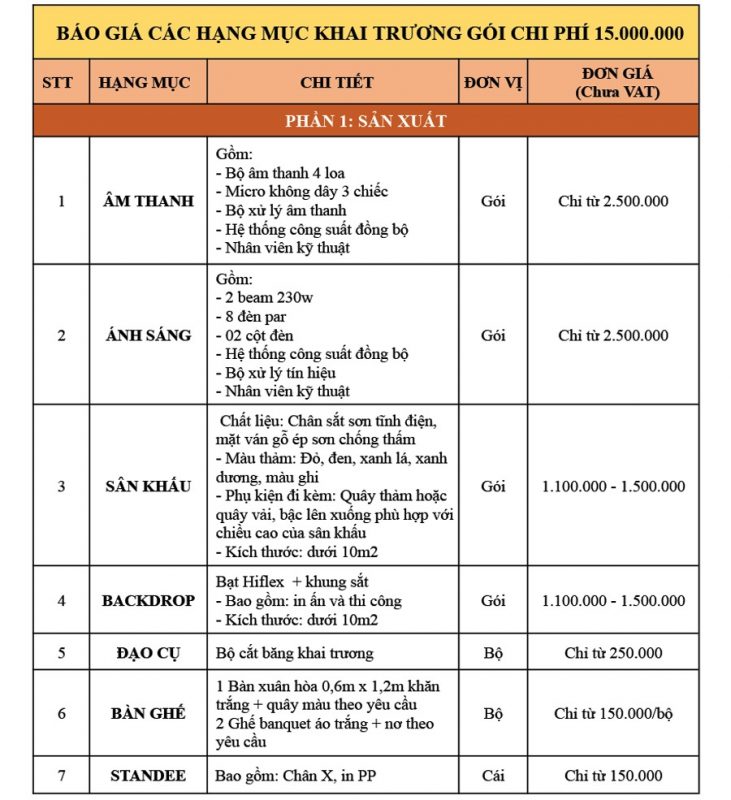 bao-gia-to-chuc-su-kien-khai-truong