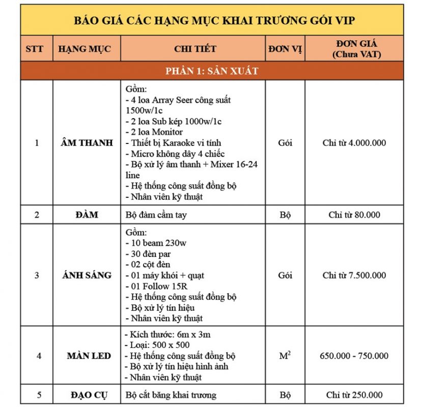 bao-gia-to-chuc-su-kien-khai-truong