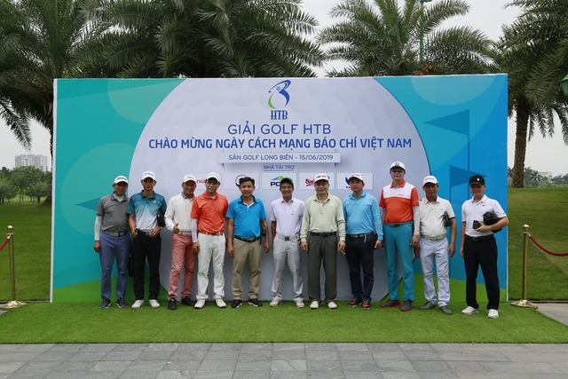 Backdrop sự kiện “Giải Golf HTB” do sự kiện Hưng Thịnh thiết kế và thi công