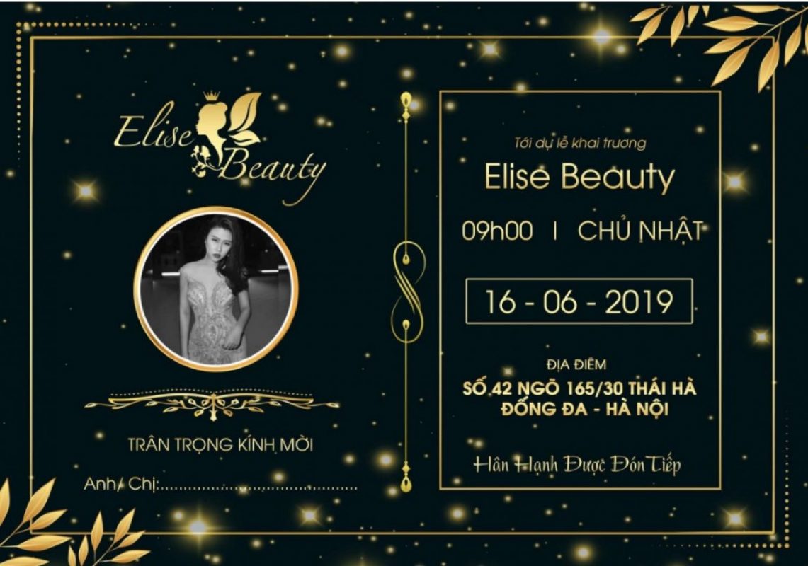 thư mời khai trương