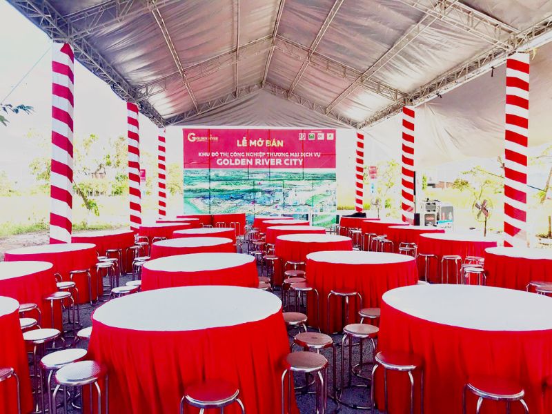 các loại bàn tròn sự kiện phổ biến