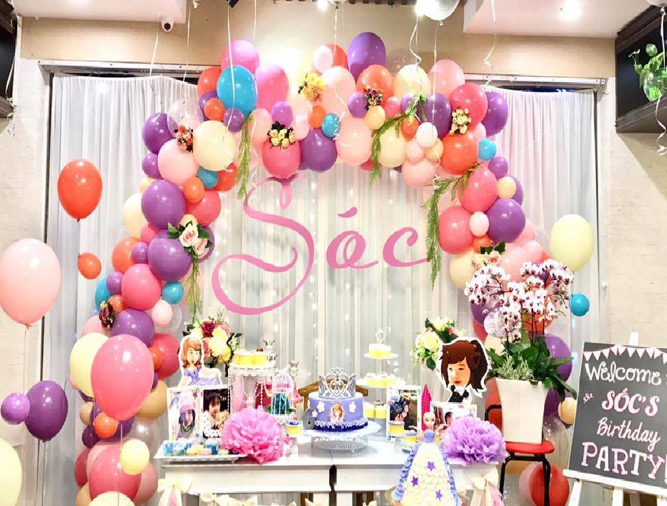 Top dịch vụ trang trí tiệc sinh nhật tại nhà đẹp, chuyên nghiệp nhất hiện nay 1222