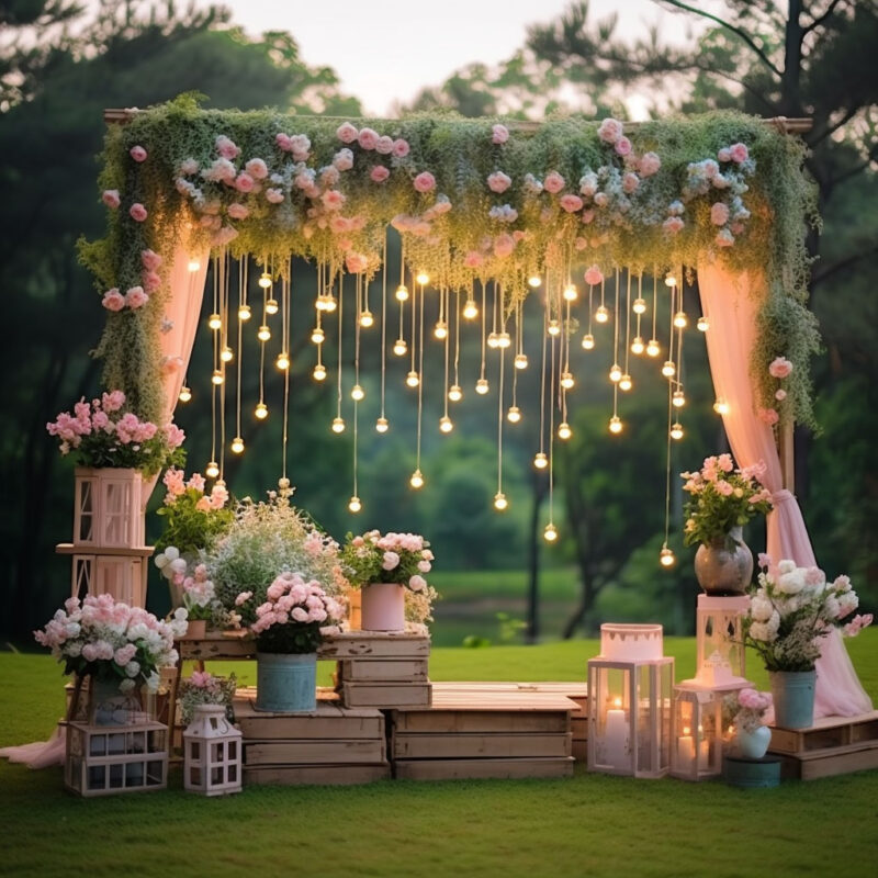 các hạng mục trang trí sự kiện ngoài trời 